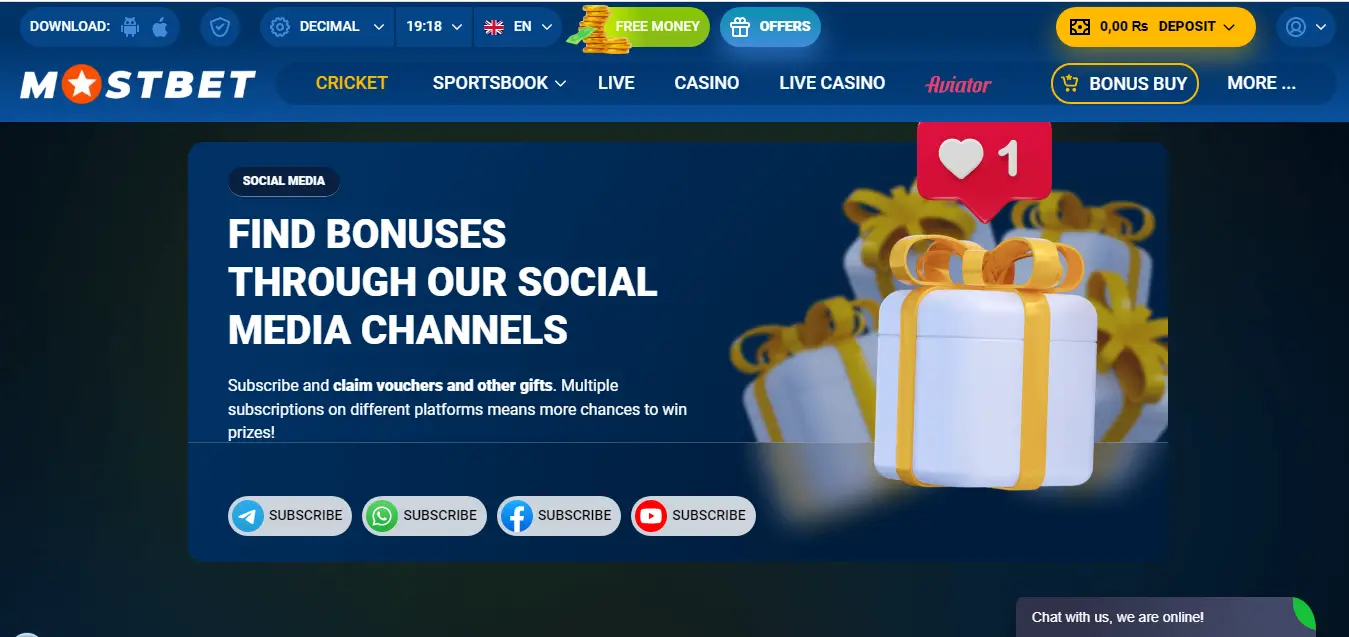 mostbet bonuses