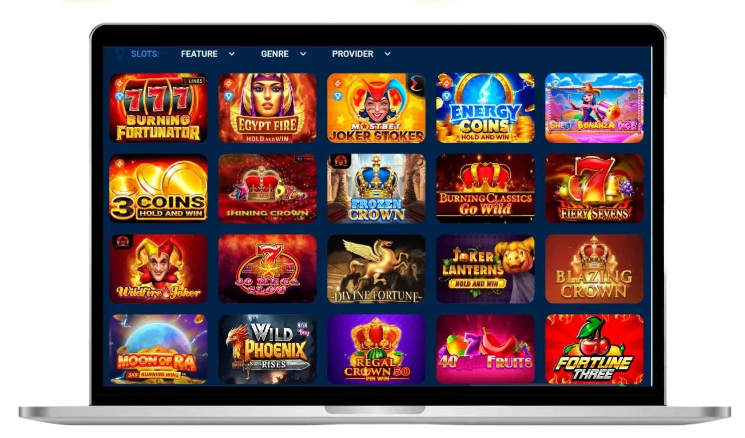 mostbet casino games